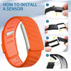 Silicone Sport Band for Whoop 5.0 & MG Band- Orange
