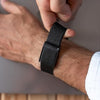 Nylon Sport Band For Whoop 5.0 Band, Fast-Drying and Sweat-Wicking, Soft Adjustable Breathable Wristband Strap - Fitness Tracker Accessories- White