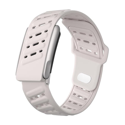 Silicone Sport Replacement Band For WHOOP 5.0, One, Peak, and Life Fitness Tracker | Not for Whoop Gen 4- Beige