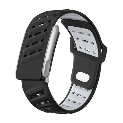 Silicone Sport Replacement Band For WHOOP 5.0, One, Peak, and Life Fitness Tracker | Not for Whoop Gen 4- Black