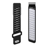 2-Pack Silicone Bands for WHOOP 5.0/One/Peak – Black/Grey