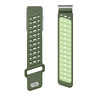 2-Pack Silicone Bands for WHOOP 5.0/One/Peak – Green/Beige
