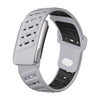 Silicone Sport Replacement Band For WHOOP 5.0, One, Peak, and Life Fitness Tracker | Not for Whoop Gen 4- Grey