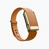 WHOOP 5.0, MG, Life Band| Luxe Tapered Leather Band | Brown