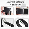 WHOOP 5.0 Life, MG| Leather & Nylon Straps | Black