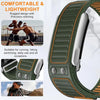 WHOOP 5.0 Life, MG| Leather & Nylon Straps | Green