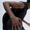 WHOOP 5.0 Life, MG| Leather & Nylon Straps | Green