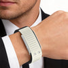 WHOOP 5.0 Life, MG| Leather & Nylon Straps | Off-White