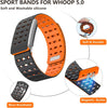 WHOOP 5.0, One/Peak Band| Magnetic Silicone Sport Replacement Band | Black