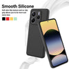 Silicone Case for Redmi Note 14 | Full Body Silky Soft Touch Shockproof Cover Green