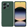 Silicone Case for Redmi Note 14 | Full Body Silky Soft Touch Shockproof Cover Green
