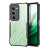 Case For Xiaomi Redmi Note 15 5G Clear Back Cover Case with Rugged Black TPU Bumper- Black/Clear
