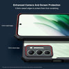 Case For Xiaomi Redmi Note 15 5G Clear Back Cover Case with Rugged Black TPU Bumper- Black/Clear