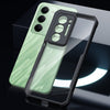 Case For Xiaomi Redmi Note 15 5G Clear Back Cover Case with Rugged Black TPU Bumper- Black/Clear