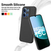 Silicone Case for Xiaomi Redmi 15C 5G| Full Body Silky Soft Touch Shockproof Cover Black