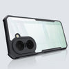 Case For Xiaomi Redmi A5 Clear Back Cover Case with Rugged Black TPU Bumper- Black/Clear