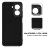 Silicone Case for Xiaomi Redmi A5 | Full Body Silky Soft Touch Shockproof Cover Black