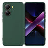Silicone Case for Xiaomi Poco X7 Pro | Full Body Silky Soft Touch Shockproof Cover Green