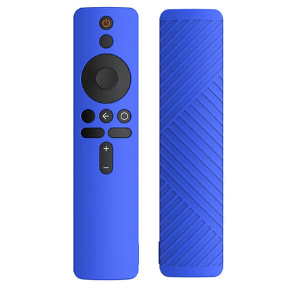 Silicone Remote Control Protective Case Cover for Xiaomi Mi Box S/4X Mi TV Stick Smart Tv -Dark Blue