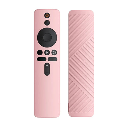 Silicone Remote Control Protective Case Cover for Xiaomi Mi Box S/4X Mi TV Stick Smart Tv - Pink