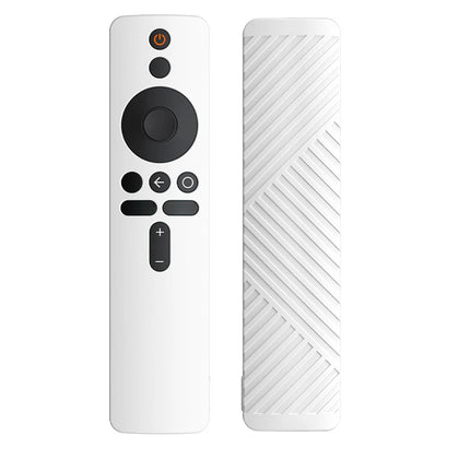 Silicone Remote Control Protective Case Cover for Xiaomi Mi Box S/4X Mi TV Stick Smart Tv - White