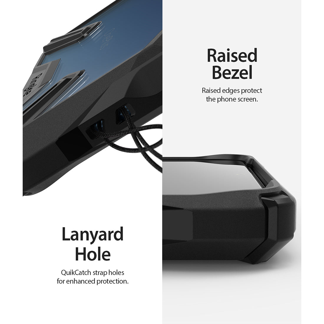 OnePlus 7T Ringke Fusion X Case Black