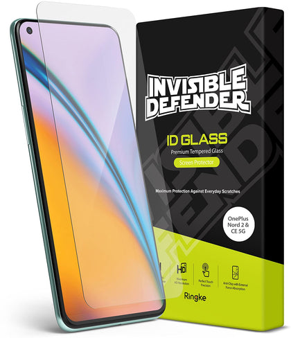 OnePlus Nord 2 / Nord CE 5G Screen Protector| Invisible Defender Full Coverage| 2 Pack