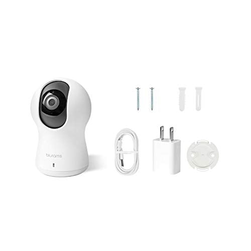 Blurams A30C Security Camera 1080P Dome Pro with Motion, Sound Detection, Night Vision, Two-Way Audio Dome Camera [360 Camera Full Rotation]