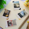 10 Sheets Photo Mounting Corners Stickers Self Adhesive Colorful Decor Picture Album Kraft Paper Stickers Protector -Multicolor