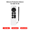 Apple TV 4K Siri Remote 2021 Silicone Case Cover |  White