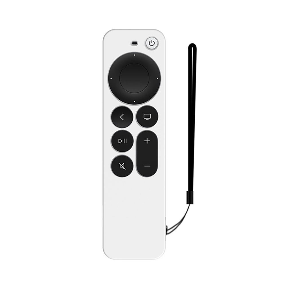 Apple TV 4K Siri Remote 2021 Silicone Case Cover |  White