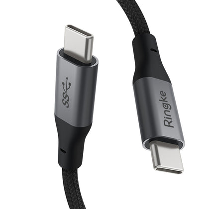 USB Type C to C Cable (4ft) | Black