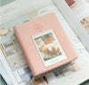 Pieces Of Moment Mini Book Album Instax Mini 7s 8 25 50s 90 / Instax SP-1/ Polaroid (64 Photos, Pink)