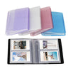 Transparent Glitter Photo Album 3 inch 64 Pockets- Black