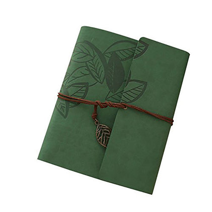 60 Pages Leather Hand Scrapbook DIY Photo Album Book for Fujifilm Instax Mini 11 9 70 7S 8 50S 90 - Green