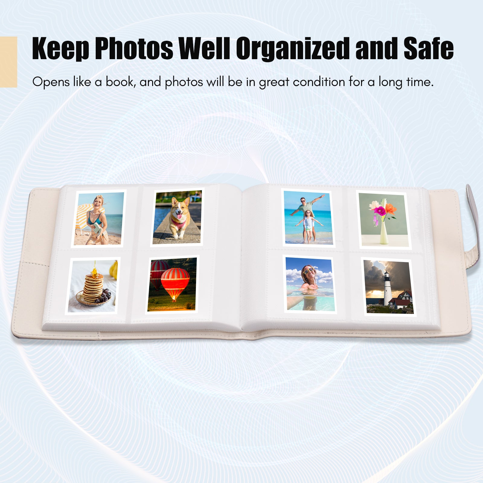 256 Pockets Polaroid Book Photo Album |Fujifilm Instax Mini 11 90 70 9 8+ 8 LiPlay Instant Camera | Pink