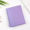 50 Pages Self Stick Adhesive Glitter Pure Color DIY Scrapbook Photo Album | Purple