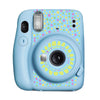 Camera Stickers for Fujifilm Instax Mini 11 Instant Camera Decorative Sticker Vinyl Star Decoration Blue