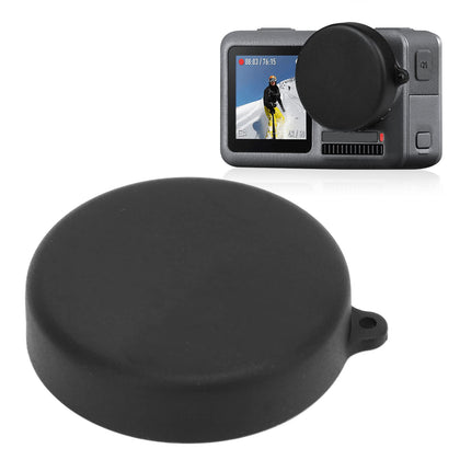 Camera Lens Cap Lens Protector for DJI OSMO Action 3 |Plastic Lens Dust Cover - Black