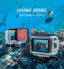 Waterproof Case Housing with 3 Pack Filter for DJI OSMO Action 3 Sports Camera Accessories