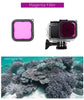 Waterproof Case Housing with 3 Pack Filter for DJI OSMO Action 3 Sports Camera Accessories