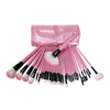 32-Piece Professional Makeup Brush Set Pink