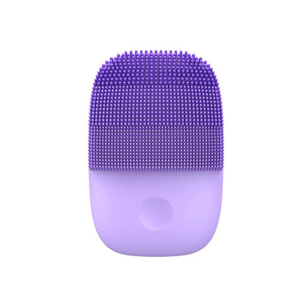 Inface Facial Cleansing Brush Upgrade Version Mijia Electric Sonic Face Brush Deep Cleaning Waterproof Tool - Purple