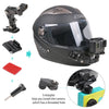 Motorcycle Helmet Chin Mount Kit Compatible for GoPro Hero 10/9/8/7/6/5, for SJCAM, for YI Action Camera Accessories and More