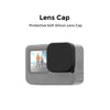 Lens Cap Compatible With GoPro Hero 9 Lens Cap with Anti-Drop Built-in Suction Cup Black