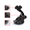 Suction Cup Mount With Adapter For GoPro Hero 7, 6, 4, 5, SJCAM, Yi Black