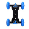 Scaled Camera Table Dolly Slider Blue