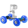 Scaled Camera Table Dolly Slider Blue