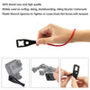 Waterproof Floating Hand Grip Handler & Handle Mount Accessories Kit | For GoPro Hero 11 10 9 8 7 6 5 4 3 3+ 2 1 Session (Orange)