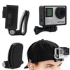 Replacement Head & Backpack Mount Bundle for GoPro Hero 10, Hero 9, Hero 8, Hero 7, SJCAM, YI DJI Osmo Action Cameras